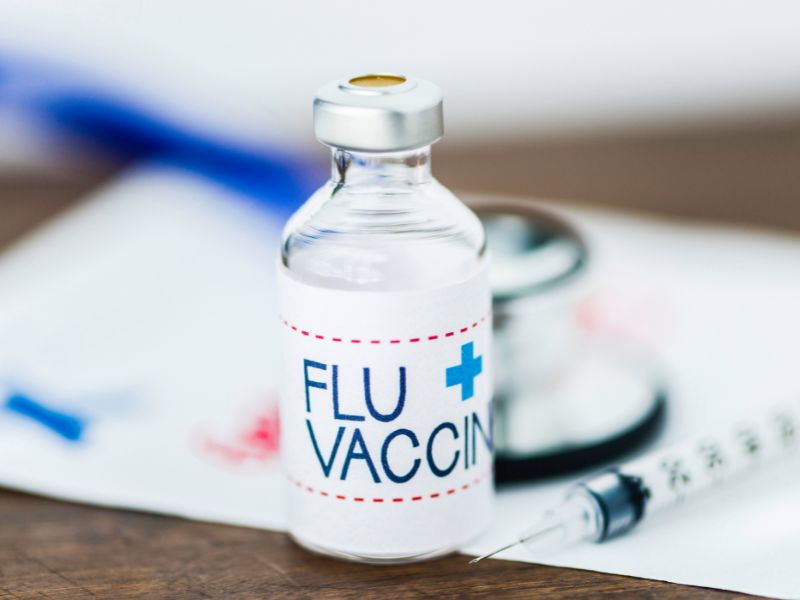 flu vaccination image